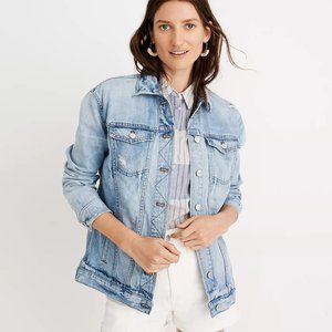 Madewell The Oversized Jean Jacket in Junction